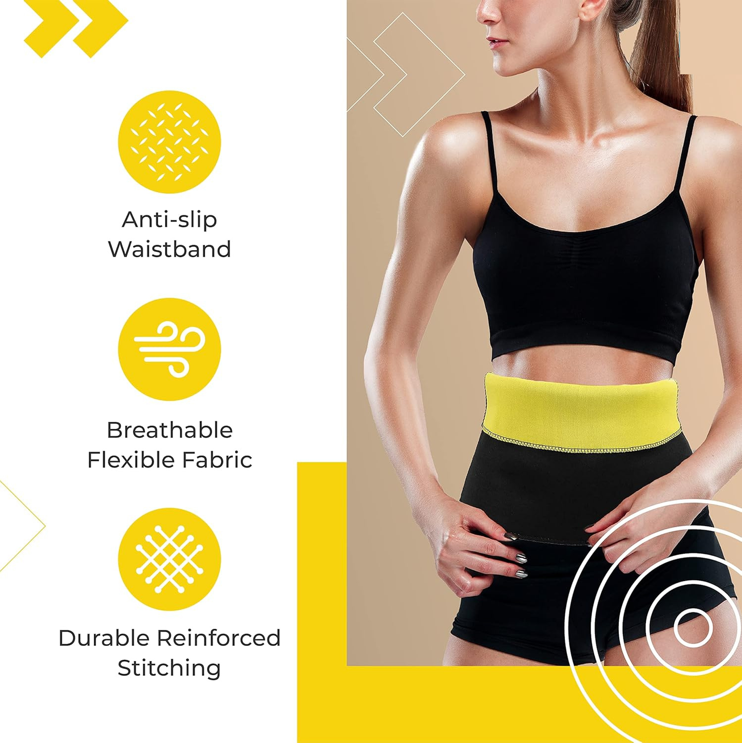 Sweat Belt- Belly Fat Burner For Men & Women
