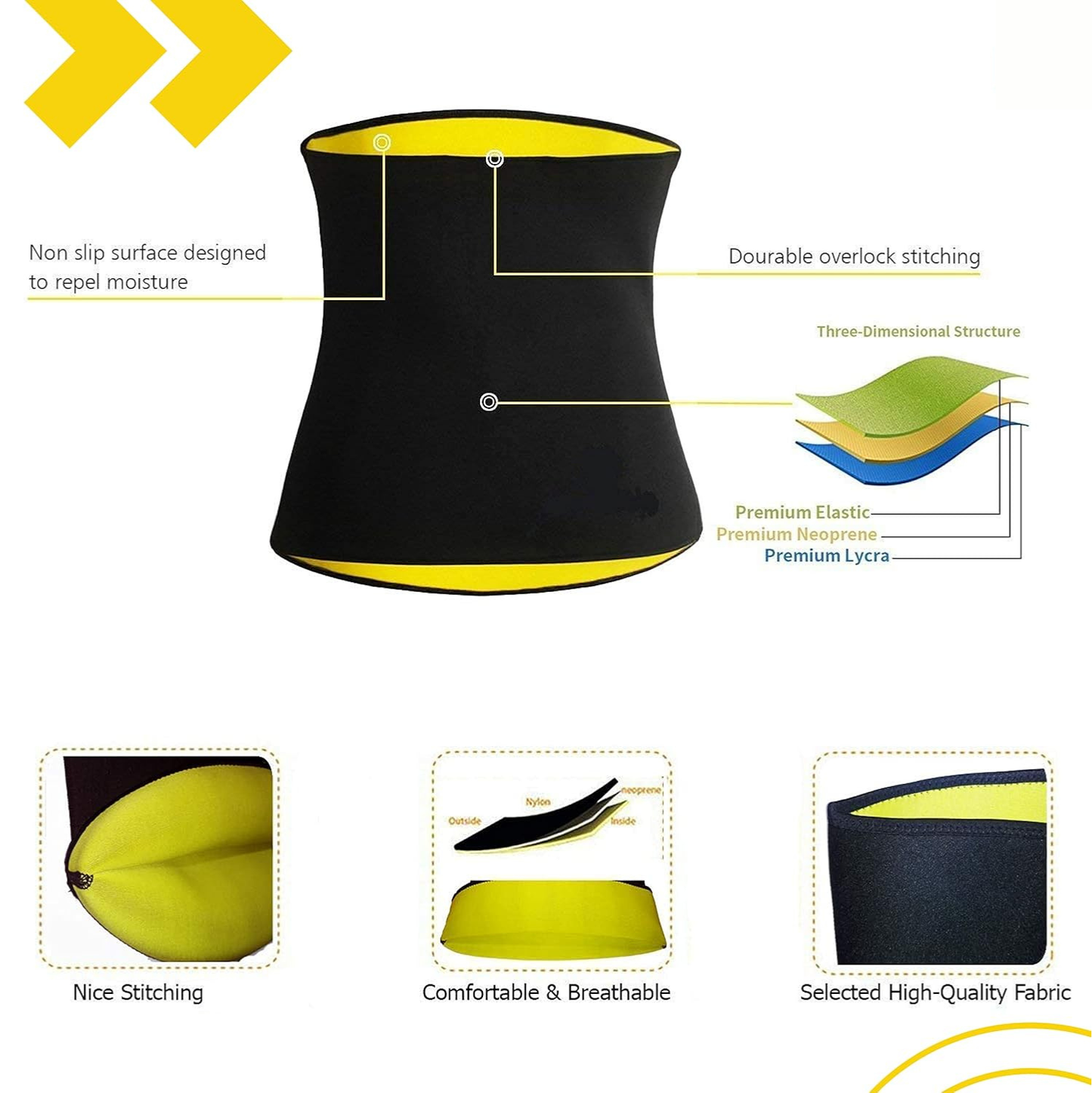 Sweat Belt- Belly Fat Burner For Men & Women