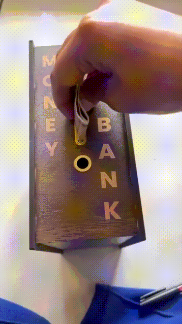 Savings Challenge Piggy Bank