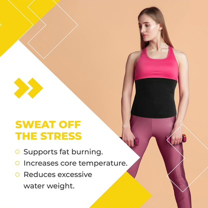 Sweat Belt- Belly Fat Burner For Men & Women