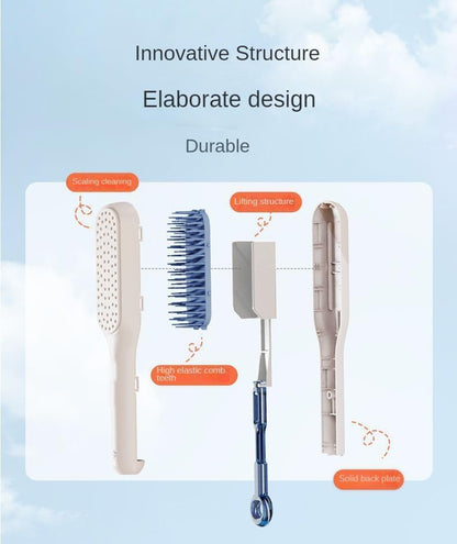 GlideEase™ Self-Cleaning Hair Brush