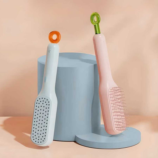 GlideEase™ Self-Cleaning Hair Brush