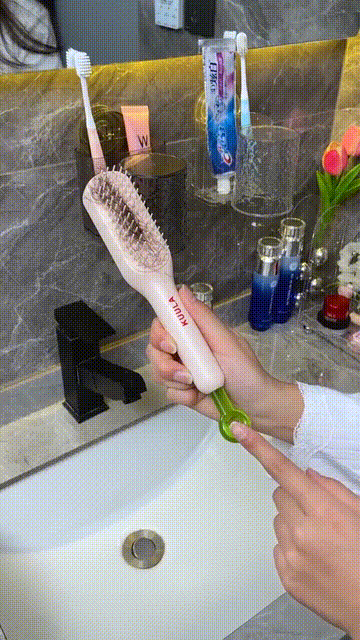 GlideEase™ Self-Cleaning Hair Brush