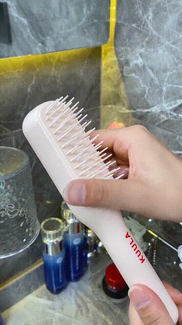GlideEase™ Self-Cleaning Hair Brush